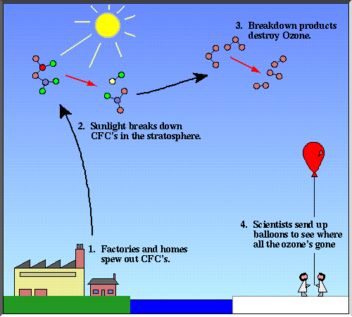CFC Emissions: Health and Environmental Impacts on Human Populations