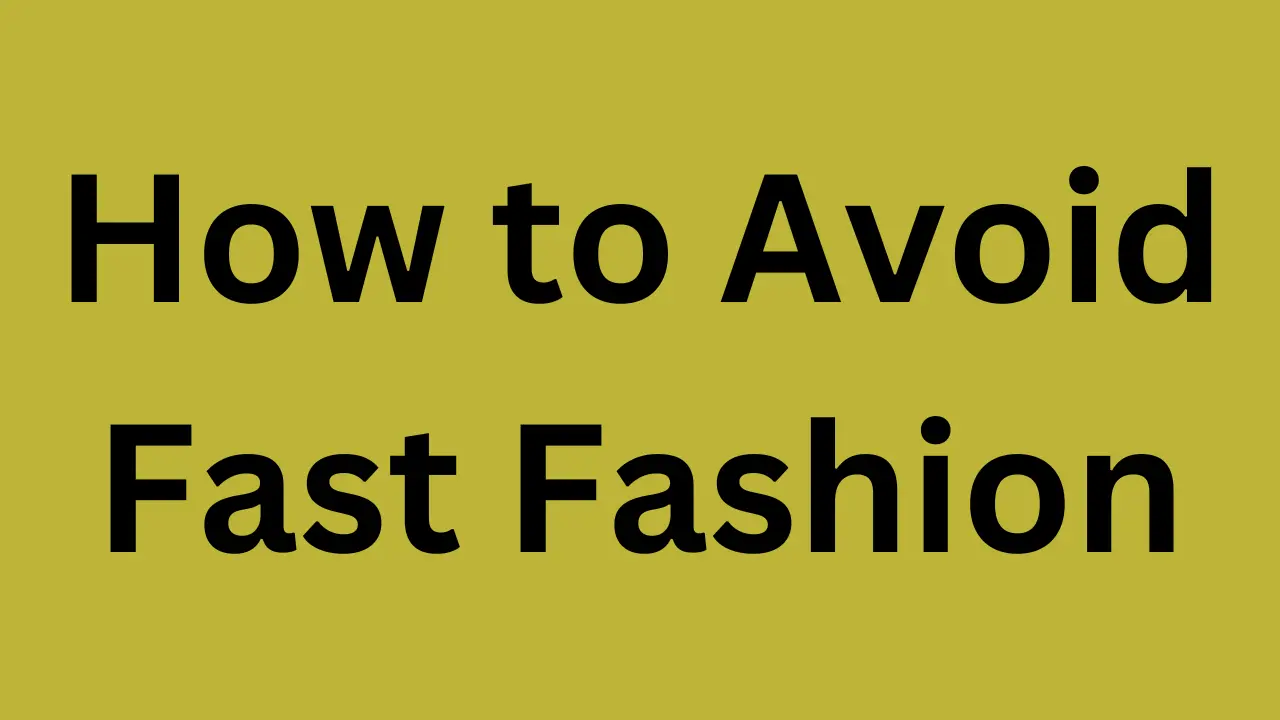 Sustainable Wardrobe Guide: How to Avoid Fast Fashion